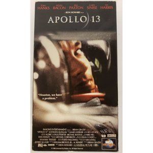 VHS Apollo 13 1995 PG Universal Tom Hanks Kevin Bacon Bill Paxton Gary Sinise